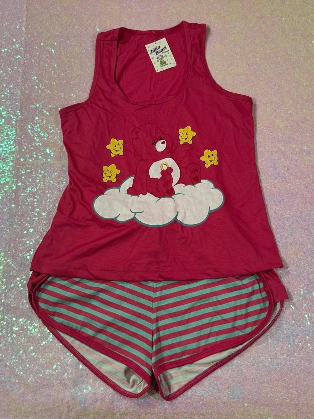 Care Bears Pink and Blue Secret Bear Pajama Set ★彡